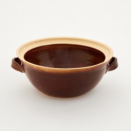 mísa 5L s poklicí - kameninová mísa s poklicí na pečení (ruční výroba)