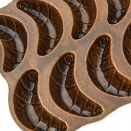 rohlíkovník  - kameninová forma na rohlíky (ruční výroba)