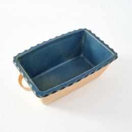 hranatá forma na chleba - kameninová forma na chleba (ruční výroba)