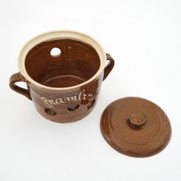 hrnec na brambory 4L - kameninový hrnec na skladování (ruční výroba)