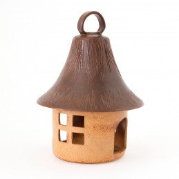 závěsné ptačí krmítko 30cm - kameninové krmítko (ruční výroba)