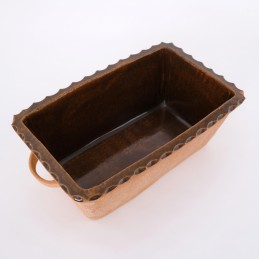 hranatá forma na chleba - kameninová forma na chleba (ruční výroba)