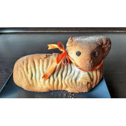 beránek dvoudílný střední - kameninová forma na beránka