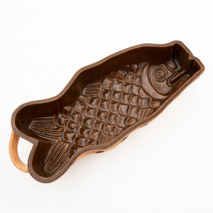 ryba - kameninová forma na rybu (ruční výroba)