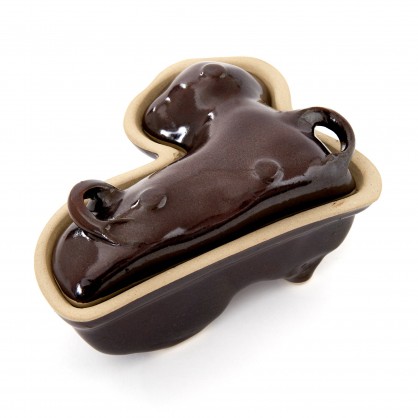 beránek dvoudílný malý - kameninová forma na beránka