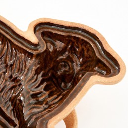 beránek dvoudílný velký - kameninová forma na beránka (ruční výroba)