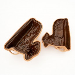 beránek dvoudílný velký - kameninová forma na beránka (ruční výroba)