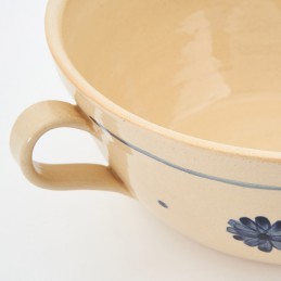 zadělávací mísa 4L světlá- kameninová mísa (ruční výroba)