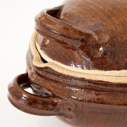 husak - kameninový pekáč na husu - větší (ruční výroba)