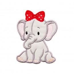 nášivka / záplata - slůně I - vyšívaná krajka