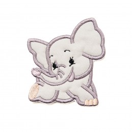 nášivka / záplata - slůně III - vyšívaná krajka