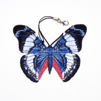 panacea prola - závěsná dekorace motýl VI - vyšívaná krajka