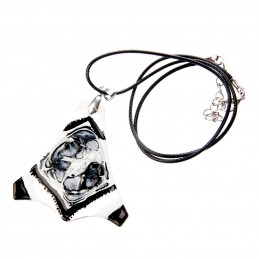 přívěsek XXIV - malované sklo (ruční výroba)