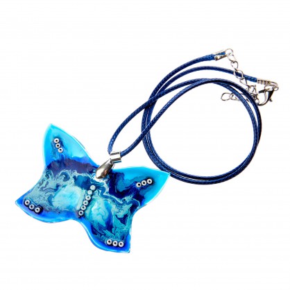 přívěsek XXVI - malované sklo (ruční výroba)