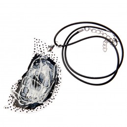 přívěsek XXVIII - malované sklo (ruční výroba)