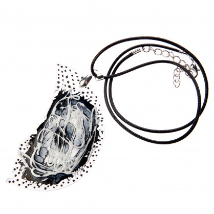 přívěsek XXVIII - malované sklo (ruční výroba)