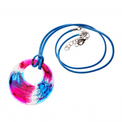 přívěsek XXIX - malované sklo (ruční výroba)