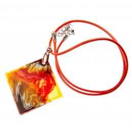 přívěsek XXXI - malované sklo (ruční výroba)