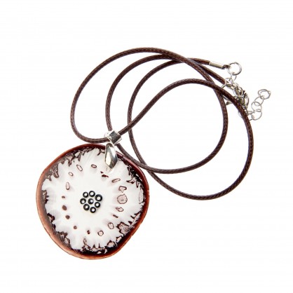 přívěsek XXXII - malované sklo (ruční výroba)