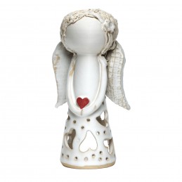 keramická lampa na svíčku...