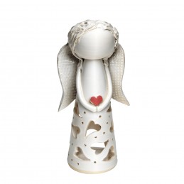 keramická lampa na svíčku...