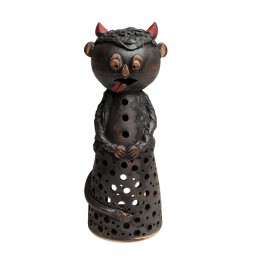 keramická lampa na svíčku...