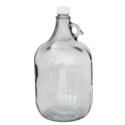 demižón s ouškem a uzávěrem...