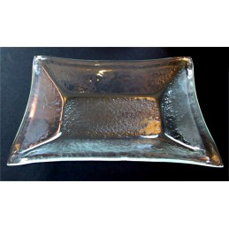 miska hluboká - čiré sklo (ruční výroba)