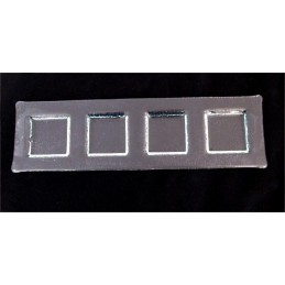 čtyřmiska čirá - svícen (ruční práce)