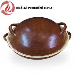 kulatý pekáč s poklicí Ø28...