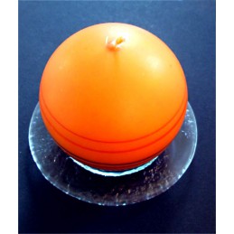 talíř kulatý čirý (ruční práce)