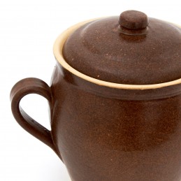 sádlák 1L - kameninový hrnec na sádlo (ruční výroba)