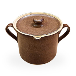 hrnec s nálevkou a poklicí,...