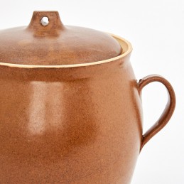 sádlák 6L - kameninový hrnec na sádlo (ruční výroba)