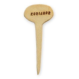 koriandr – keramický zápich...