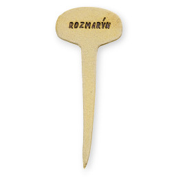 rozmarýn – keramický zápich...